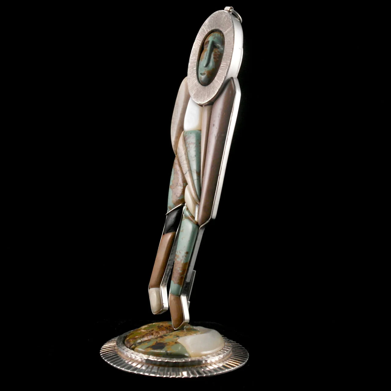 The Adobe Fine Art —Buddy Lee (1941-2018)—43-145 Inlay Sculptural